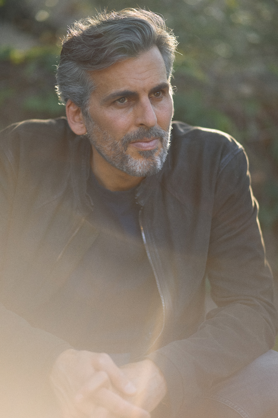 Oded Fehr at his home in Ojai, CA